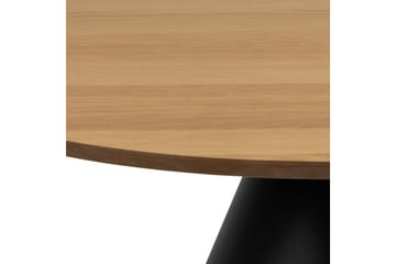 Soli Ø85 cm Rundt Sofabord i Malt Tre - Brun - Møbler - Bord - Sofabord