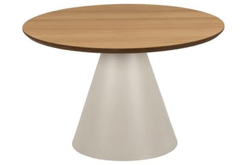 Soli 65 cm Rundt Sofabord i Lyst Tre - Brun - Møbler - Bord - Sofabord