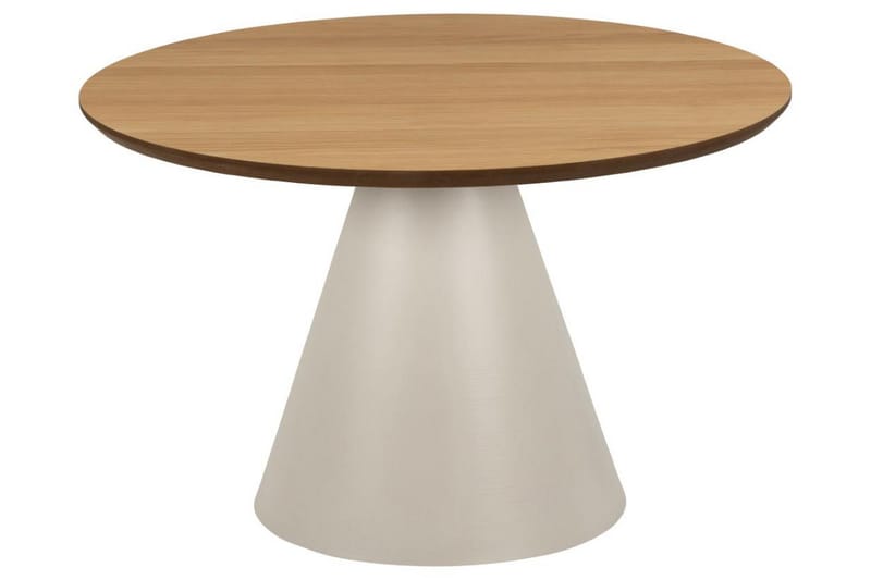 Soli 65 cm Rundt Sofabord i Lyst Tre - Brun - Møbler - Bord - Sofabord