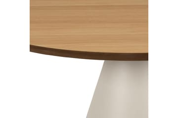 Soli 65 cm Rundt Sofabord i Lyst Tre - Brun - Møbler - Bord - Sofabord