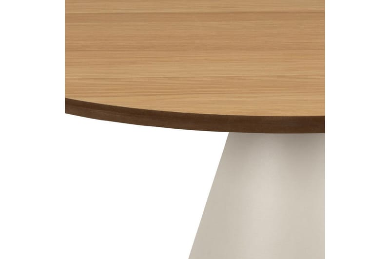 Soli 65 cm Rundt Sofabord i Lyst Tre - Brun - Møbler - Bord - Sofabord