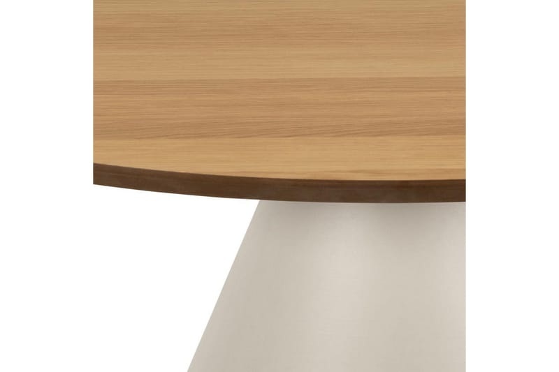 Soli 85 cm Rundt Sofabord i Lyst Tre - Brun - Møbler - Bord - Sofabord