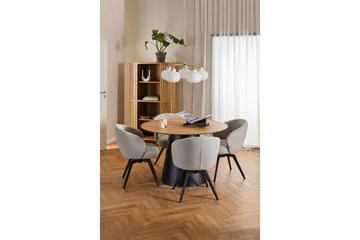 Soli Spisebord 120x120 cm Rundt - Natur - Møbler - Bord - Spisebord & kjøkkenbord