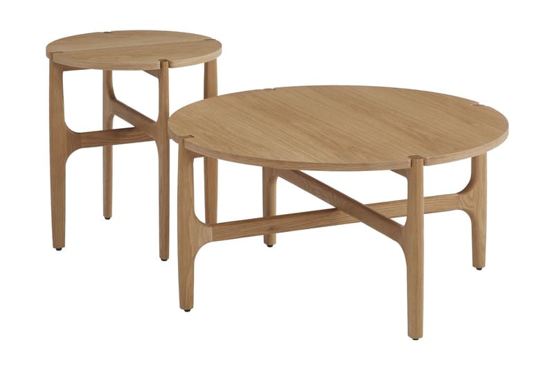 Solo Sofabord 80 cm - Eik - Møbler - Bord - Sofabord
