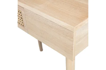 Soof Sminkebord med Speil og Oppbevaring i Tre - Trefarget - Møbler - Bord - Sminkebord & toalettbord