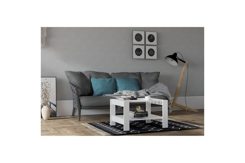 Sorin Stuebord 69,8 cm - Hvit - Møbler - Bord - Sofabord