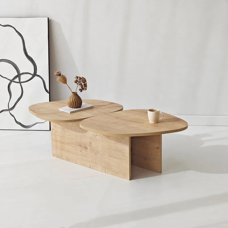 Sovranor sofabord 125 cm - Safir Eik - Møbler - Bord - Sofabord