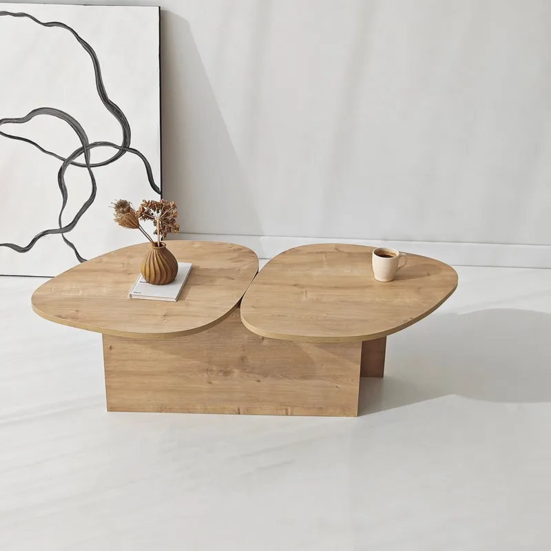 Sovranor sofabord 125 cm - Safir Eik - Møbler - Bord - Sofabord