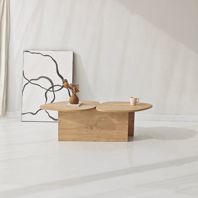 Sovranor sofabord 125 cm - Safir Eik - Møbler - Bord - Sofabord