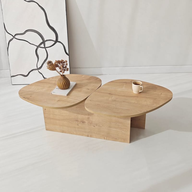 Sovranor sofabord 125 cm - Safir Eik - Møbler - Bord - Sofabord