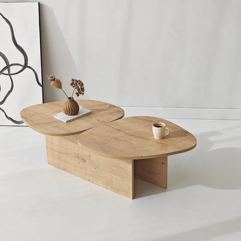 Sovranor sofabord 125 cm - Safir Eik - Møbler - Bord - Sofabord