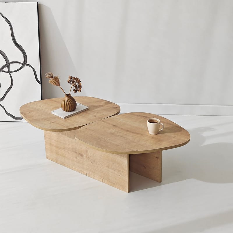 Sovranor sofabord 125 cm - Safir Eik - Møbler - Bord - Sofabord