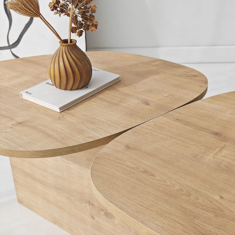 Sovranor sofabord 125 cm - Safir Eik - Møbler - Bord - Sofabord