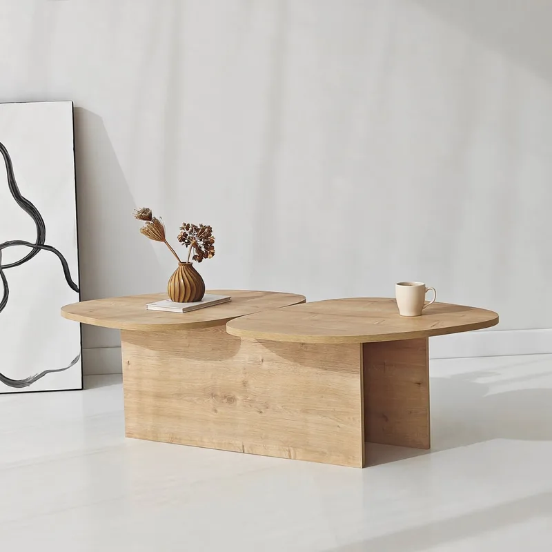 Sovranor sofabord 125 cm - Safir Eik - Møbler - Bord - Sofabord