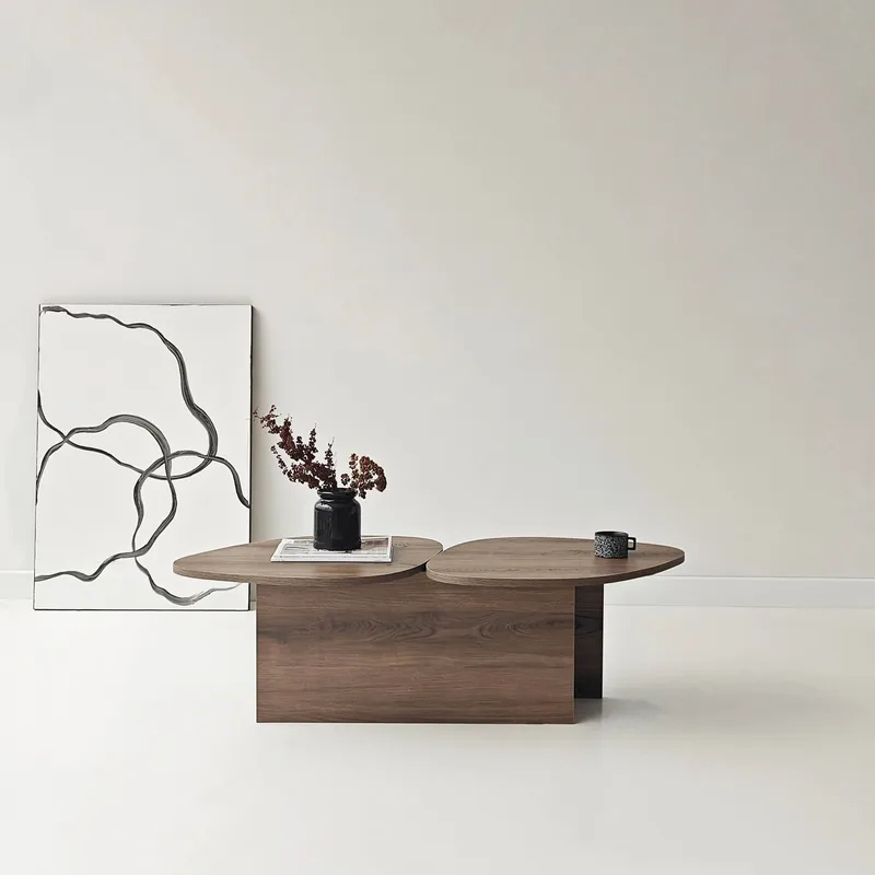 Sovranor sofabord 125 cm - Valnøtt - Møbler - Bord - Sofabord