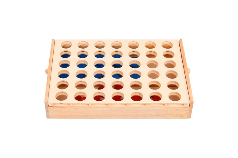 4 på rad spill 24x15x4 cm heltre - Møbler - Bord - Spillebord - Brettspillbord