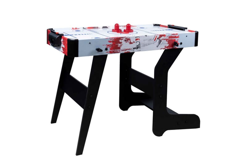 Airhockey spelbord - Svart|Hvit - Airhockey bord