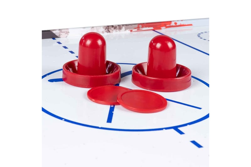 Airhockey spelbord - Svart|Hvit - Airhockey bord