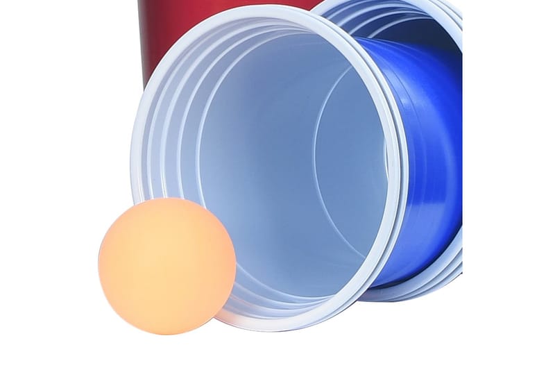 Ølpongsett 0,5 L plast - Møbler - Bord - Spillebord - Beer pong bord
