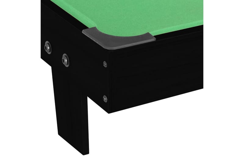 Biljardbord mini 92x52x19 cm svart og grønn - Svart - Møbler - Bord - Spillebord - Biljardbord