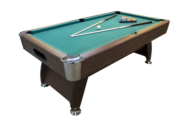 Blackwood Biljardbord 7' - Brun|Grønn - Møbler - Bord - Spillebord - Biljardbord