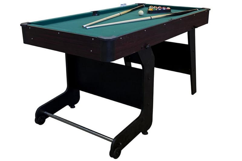 Blackwood Biljardbord Sammenleggbart 5' - Svart|Grønn - Møbler - Bord - Spillebord - Biljardbord