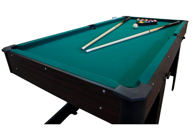 Blackwood Biljardbord Sammenleggbart 5' - Svart|Grønn - Møbler - Bord - Spillebord - Biljardbord