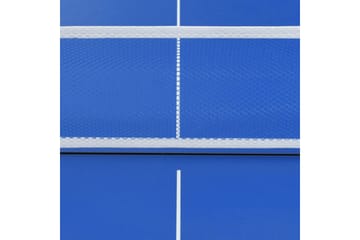 Bordtennisbord med nett 152x76x66 cm blå - Blå - Møbler - Bord - Spillebord - Bordtennisbord
