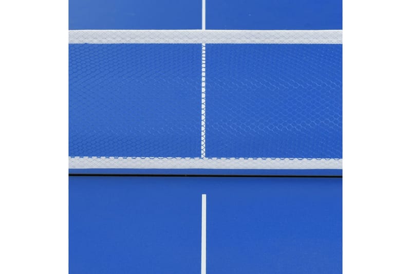 Bordtennisbord med nett 152x76x66 cm blå - Blå - Bordtennisbord