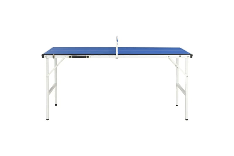 Bordtennisbord med nett 152x76x66 cm blå - Blå - Bordtennisbord