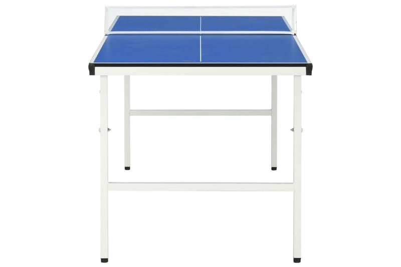Bordtennisbord med nett 152x76x66 cm blå - Blå - Møbler - Bord - Spillebord - Bordtennisbord