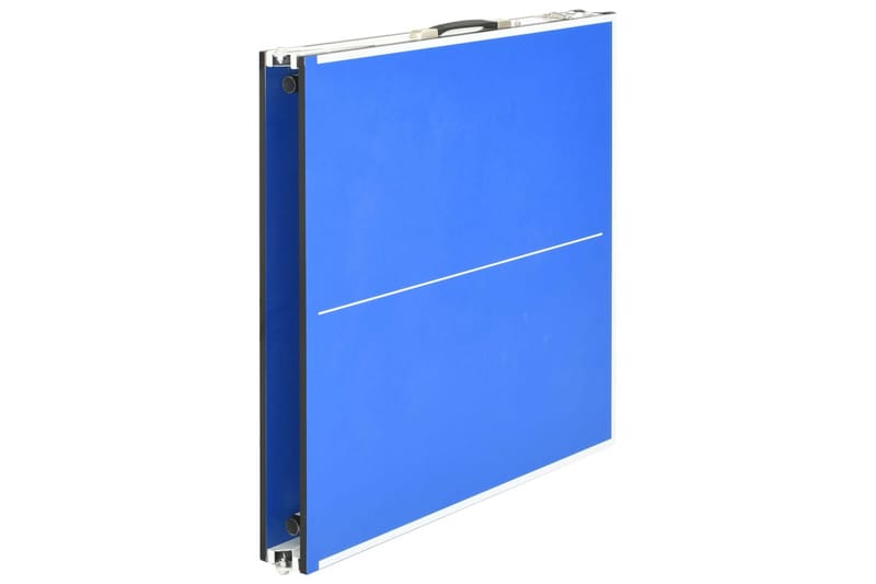 Bordtennisbord med nett 152x76x66 cm blå - Blå - Bordtennisbord