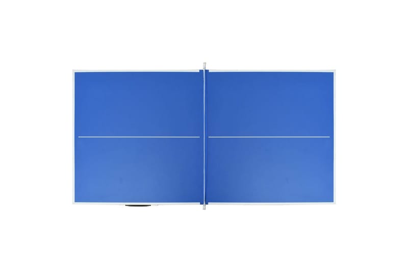 Bordtennisbord med nett 152x76x66 cm blå - Blå - Bordtennisbord