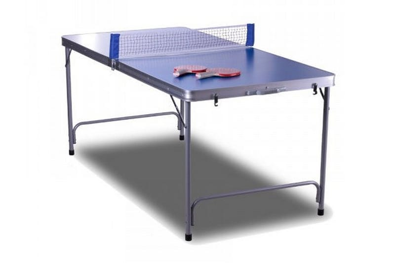 Prosport Sammenleggbart Mini Bordtenninsbord - Blå - Bordtennisbord
