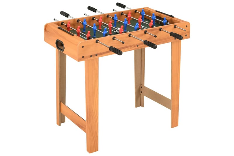 Fotballbord mini 69x37x62 cm lønnetre - Brun - Møbler - Bord - Spillebord - Fotballbord