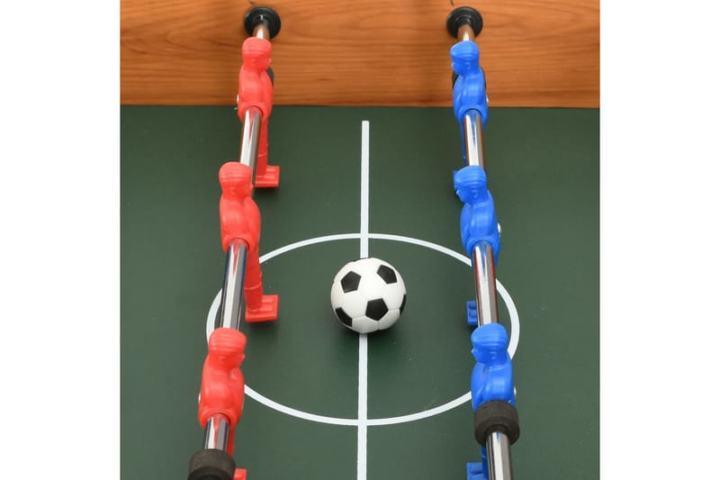 Fotballbord mini 69x37x62 cm lønnetre - Brun - Møbler - Bord - Spillebord - Fotballbord