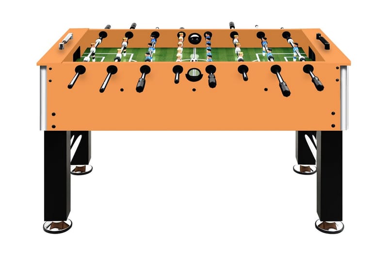 Fotballbord stål 60 kg 140x74,5x87,5 cm lysebrun og svart - Fotballbord