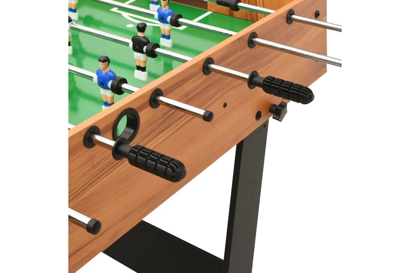 Sammenleggbart fotballbord 121x61x80 cm lys brun - Brun - Fotballbord