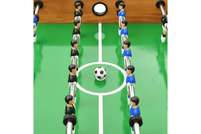Sammenleggbart fotballbord 121x61x80 cm lys brun - Brun - Møbler - Bord - Spillebord - Fotballbord