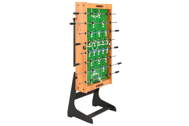 Sammenleggbart fotballbord 121x61x80 cm lys brun - Brun - Møbler - Bord - Spillebord - Fotballbord