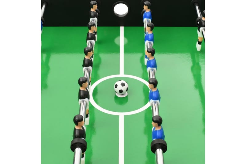Sammenleggbart fotballbord 121x61x80 cm svart - Svart - Møbler - Bord - Spillebord - Fotballbord