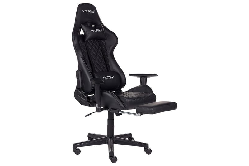 Gamingstol Victory Svart/Hvit - Svart/Hvit - Møbler - Bord - Spillebord - Pokerbord
