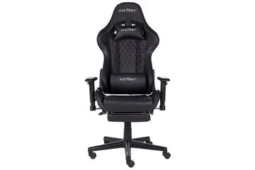 Gamingstol Victory Svart/Hvit - Svart/Hvit - Møbler - Stoler & lenestoler - Gaming stol