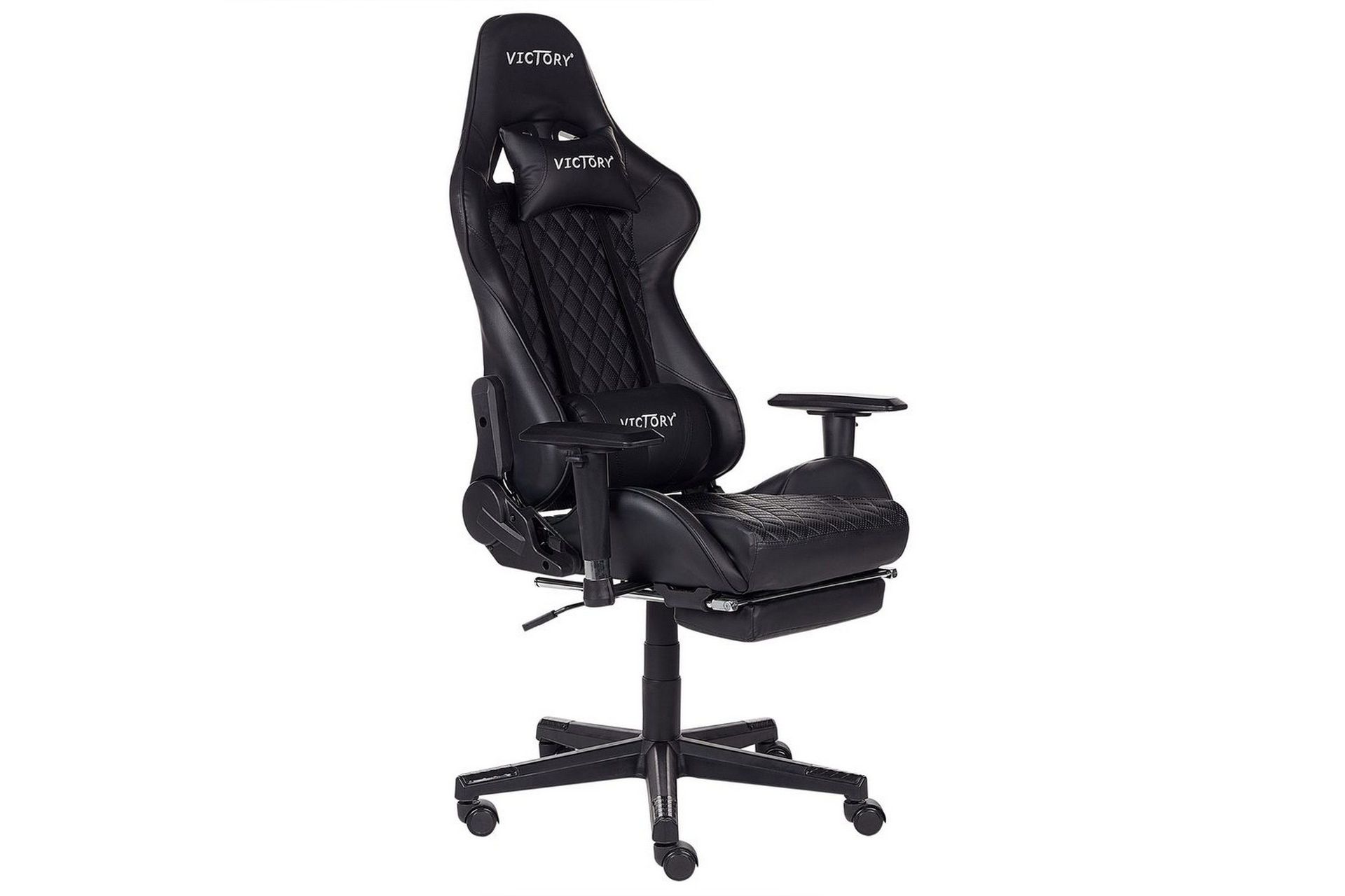 Gamingstol Victory Svart/Hvit - Svart/Hvit