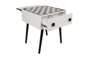 Marilla sjakkbrett 50 cm - Hvit / Svart - Møbler - Bord - Spillebord - Sjakkbord
