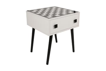 Marilla sjakkbrett 50 cm - Hvit / Svart - Møbler - Bord - Spillebord - Sjakkbord