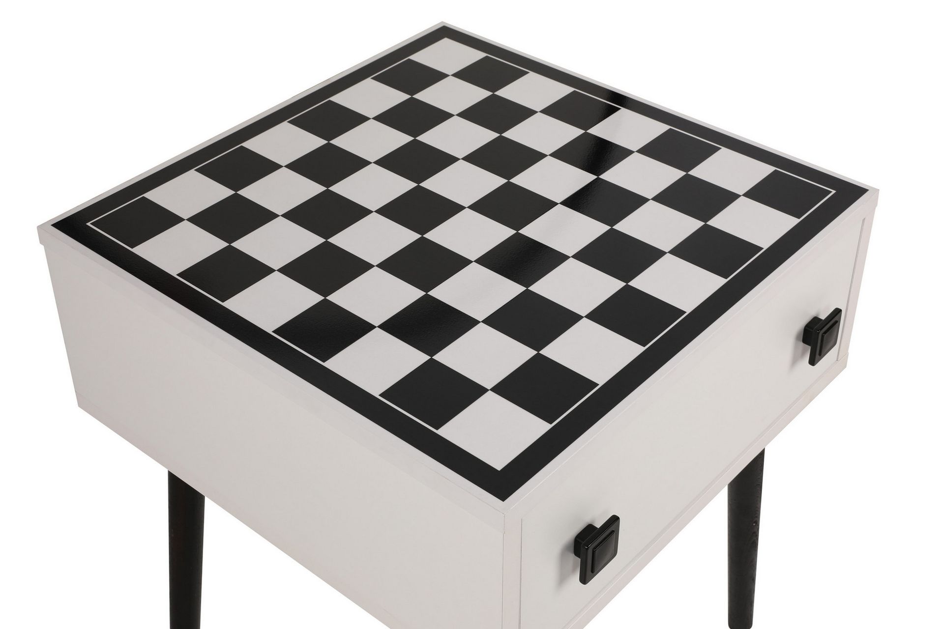 Marilla sjakkbrett 50 cm - Hvit / Svart - Møbler - Bord - Spillebord - Sjakkbord