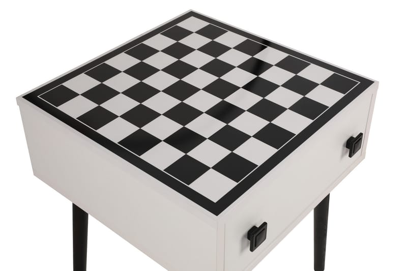 Marilla sjakkbrett 50 cm - Hvit / Svart - Møbler - Bord - Spillebord - Sjakkbord