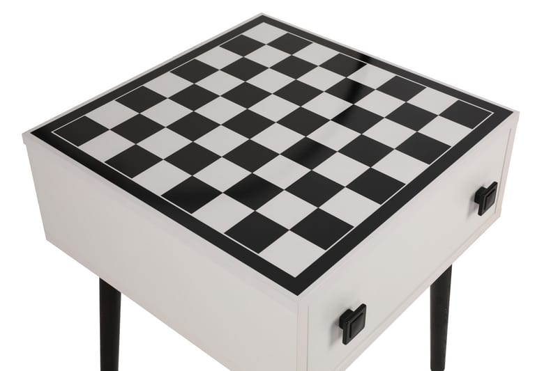 Marilla sjakkbrett 50 cm - Hvit / Svart - Sjakkbord