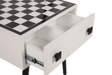 Marilla sjakkbrett 50 cm - Hvit / Svart - Møbler - Bord - Spillebord - Sjakkbord